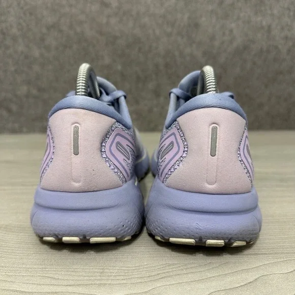 Brooks Ghost 14 Womens Running Shoes Size 9 Lilac Purple Lime 1203561B566 - Picture 8 of 10